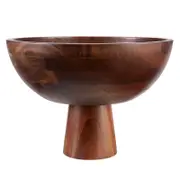 Davis & Waddell Acacia Wood Raised Serving Bowl 28x20cm