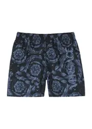 Versace Kids Printed Shell Swim Shorts (4-6 Years) - Navy - 06YR (6 Years) 06YR (6 years)