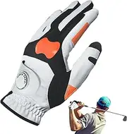 Grip Training Golf Glove,Left Hand Glove for Grip Correction - Golf Training Aid, Non-Slip Swing Training Correct Aid Attachment for Accuracy