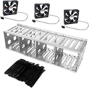 OSALADI 12/16-layer External Hard Drive Cage Shockproof Expansion Rack 3.5-inch Mounting Bracket