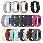 For Fitbit Charge 4/ Charge 3 SE Sports Tracker TPU Watch Band Wrist Strap Belt