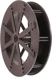 Fountain Water Wheel Tanks Water Wheel Garden Aquariums Fish Tank Plants Pump Floating Fountain Spillway Barrel Waterfall Mini Pumps Diffuser Decor Pool Tube Brown Plastic