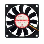 Evercool 70mm x 15mm Dual Ball Bearing 3 Pin EC7015H12BP