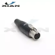 TA5F/ Neutrik Mini XLR 5pin Connector,5pin Female Monitor Power Plug Mini XLR