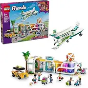 LEGO Friends Heartlake City Airport and Airplane Toy for 8+ Year Old Girls & Boys, Vehicle Playset with a Model Plane, 7 Mini-Dolls, a Kids' Toy Car and a Baggage Trolley, Creative Building Set 42656