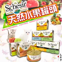 在飛比找蝦皮購物優惠-Schesir 雪詩雅 天然水果罐頭  貓罐頭 貓咪罐頭 水