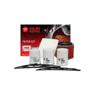 Sakura Wiper Blades & 4WD Filter Service Kit for Nissan Patrol GU 4.2L 04-07
