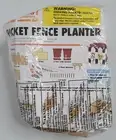 Home Depot Picket Fence Planter Kids Workshop Wood Kit Set NEW Garden Plants
