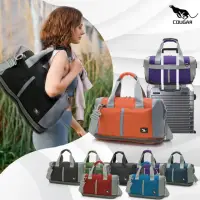 在飛比找momo購物網優惠-【COUGAR】大容量行李袋 旅行袋 休閒運動健身瑜伽包(耐