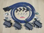 Ton's Smart coil high power IGTB & Moroso spark plug wires 4 cylinder combo kit