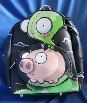 Concept One: NWT Nickelodeon Invader Zim with Bloaty Pig Mini Backpack