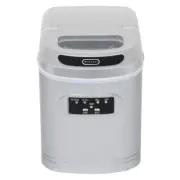 Whynter Ice Maker 27 lb. Compact Portable Digital Plastic in Silver Metallics