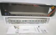 Broadway BLI HO D&RGW Zephyr Silver Summit 10 Roomette Sleeper Passenger #1131