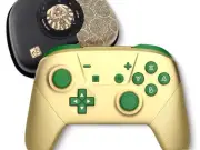 Nintendo Switch Pro Controller With Carrying Case Zelda Theme Dual Vibration