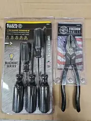 Klein Tool Limited Edition Blackout Screwdriver , Freedom Pliers Set