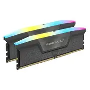 Corsair Vengeance RGB 32GB (2x16GB) DDR5 5600MHz AMD Ready Memory - Cool Grey