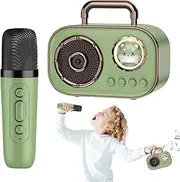 Karaoke Machine for Portable Karaoke Machine - Wireless Portable Speaker with Microphone | Rechargeable Audio Supplies with Long Battery Life for Home