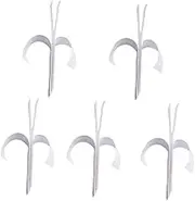 MUSISALY 10Pcs Hook Loop Adhesive Mounting Tape for Table Skirt Wall Strong Hold Removable Sticky Strips for Home Office Crafting Use