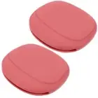 2 Pcs Powder Puff Storage Box Makeup Holder Sponge Organizer Travel