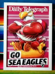 Framed 2021 MANLY SEA EAGLES NRL Poster - 84cm x 59.5cm x 3cm
