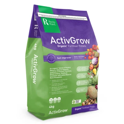 Rocky Point ActivGrow Organic Fertiliser 4kg