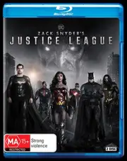 Zack Snyder's Justice League Blu-ray
