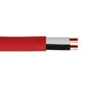 1000' 18/2 Solid Unshielded FPLP Plenum Rated Fire Alarm Cable 300V