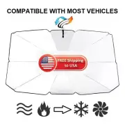 Convenient Foldable Umbrella Windshield Sunshade Visor for Car & SUV (2 sizes)
