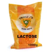 1kg Lactose Milk Sugar non-fermentable Sugar Home Brew Stout Beer Wine