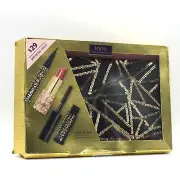 tarte cozy kitten color collection maneater mascara, liquid liner, lips (READ)