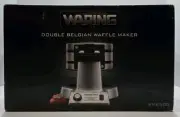 Waring Pro WMK600 Professional Double Belgian Waffle Maker Stainless *NEW SEALED