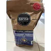 在飛比找蝦皮購物優惠-現貨～加拿大zavida 榛果香草咖啡豆(中度烘培) 907