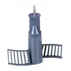 NutriChef Full-Size Food Processor Blades - Replacement Parts for NCFPG9 (Gray)
