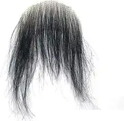 Short,DJG DIAL Fake Private Hair Handmade Biniki Synthetic Hair for Men, Adding Hair Volume Enhancement of Manliness, Body Hair Bushy Chest Hair