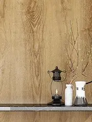 [FunStick] 24" x 200" Brown Wood Grain Contact Paper Wood Peel and Stick Wallpaper Wood Self Adhesive Vinyl Removable Wall Paper Roll for Kitchen Cabinets Countertops Table Desk Drawers Shelves Doors