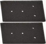 Filter for Bauknecht Privileg Whirlpool HX 481010716911 Dryer Heat Pump Dryer Fine Coarse 230 x 115 x 14 mm Sponge Filter Mat Condenser Dryer 100% Made in Germany Sponge (Pack of 2) back)
