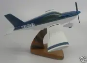TB-10 Trinidad Socata Airplane Desk Wood Model Free Ship