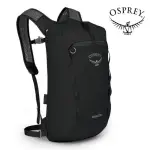 【OSPREY】DAYLITE CINCH 15L 輕便多用途後背包 黑色(日常背包 旅行背包 休閒後背包 運動背包)