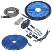 XAPK4 Full Spec 4 Gauge 100% OFC Amplifier Power Wiring Kit for 1500W Amplifiers