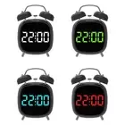 Electronic LED Alarm Clock Home Decor Loud Alarm for Indoor Bedrooms Bedside