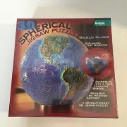 Spherical 9.5" World Globe 3D 530 Piece Jigsaw Puzzle BGI
