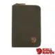 【瑞典 Fjallraven】小狐狸 Passport Wallet 防潑水耐磨旅行護照錢包.小護照包.皮夾.長夾.零錢包.證件袋/皮革裝飾/24220-633 深橄欖