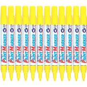Artline 400XF Box 12 Paint Marker Bullet 2.3mm (Yellow)