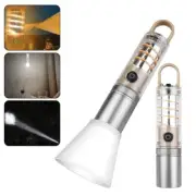 Rechargeable High Lumens Tactical LED Flashlight - 5 Lighting Modes, Zoomable,