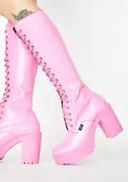 [ROC Boots Australia] Pink Lash Boots