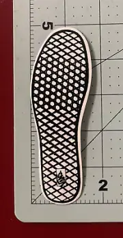 Vans Bottom Print Waffle Sticker / Decal