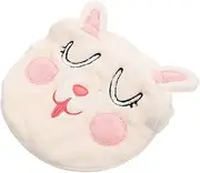 1Set Cartoon Face Towel Mask for Compress Elastic Band Spa Facial Steamer Supply Comfortable and Safe Material for Home Salon Use
