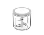 Ecoco Easy Chopper Mincer Mixer Dicer Cutter Shredder Grey 1000 ml Onion Garlic