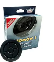 Megacom DuoMon3 1P/2P Auto Catcher, Rechargeable Pocket Auto Collecting Device with Adjustable Lights, Sound Notifications and One Touch Reconnect - Black (Standard Version)