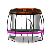 Kahuna Trampoline 14 Ft With Roof Cover - Pink